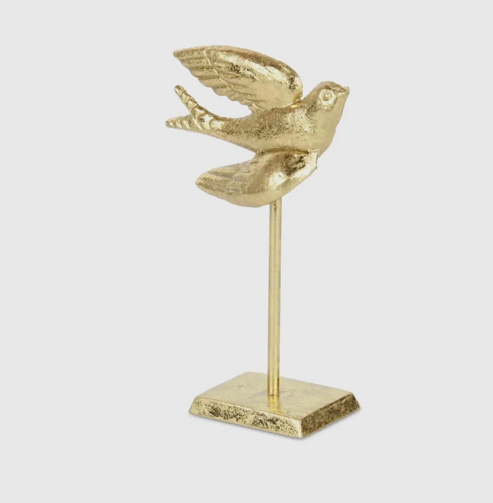 Gold Bird Figurine