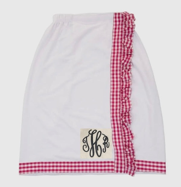 Pink Towel Wrap