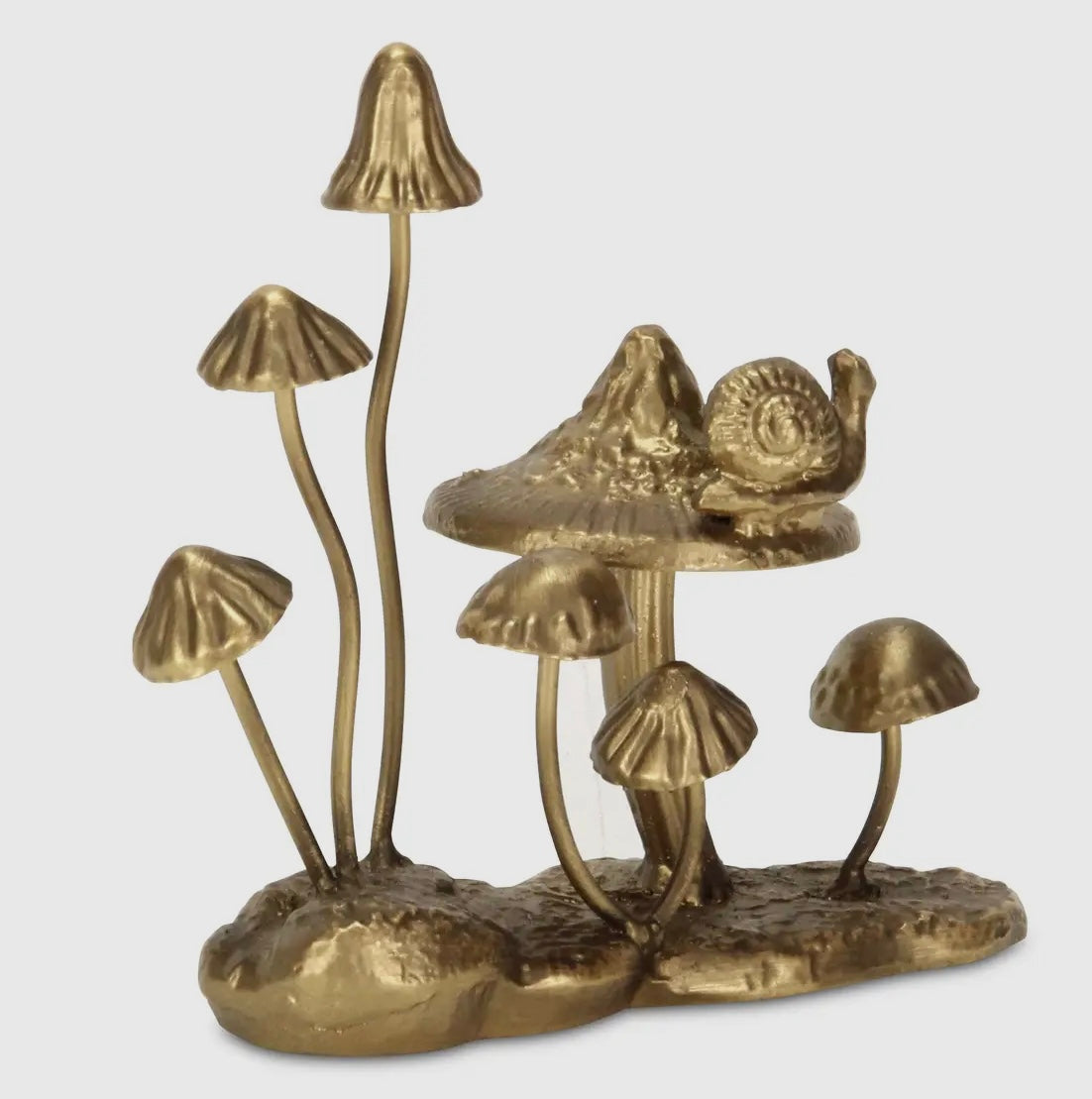 Gold Mushroom Accent