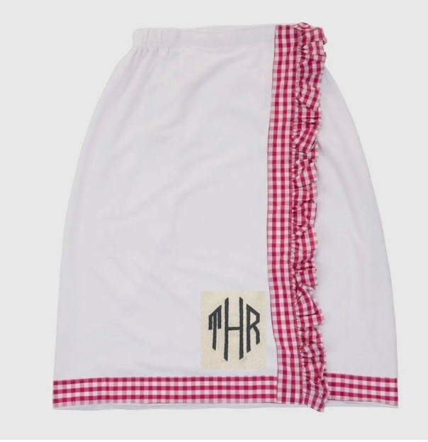 Pink Towel Wrap