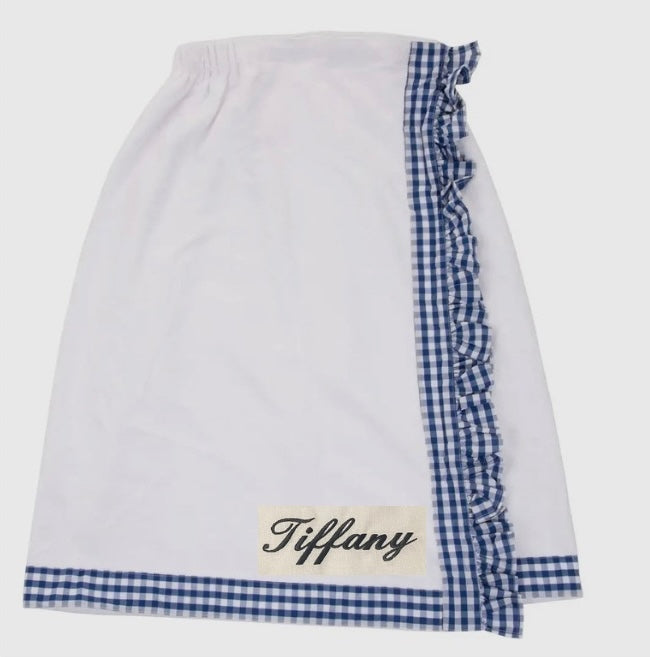 Blue Towel Wrap