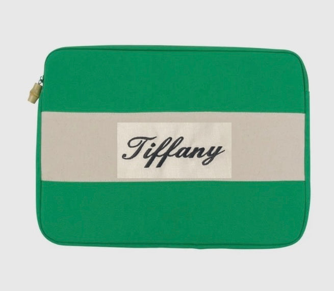 Green Laptop Case
