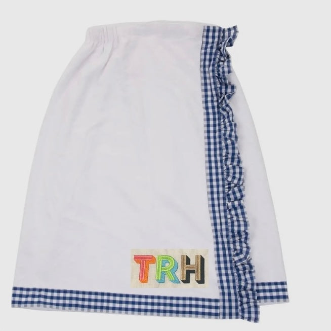 Blue Towel Wrap