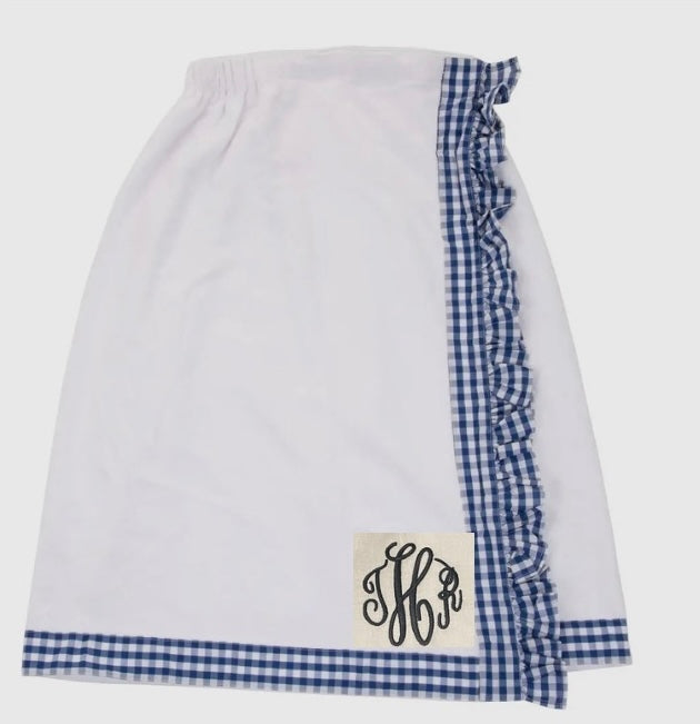 Blue Towel Wrap