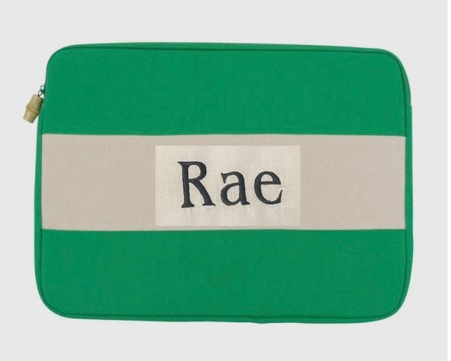 Green Laptop Case