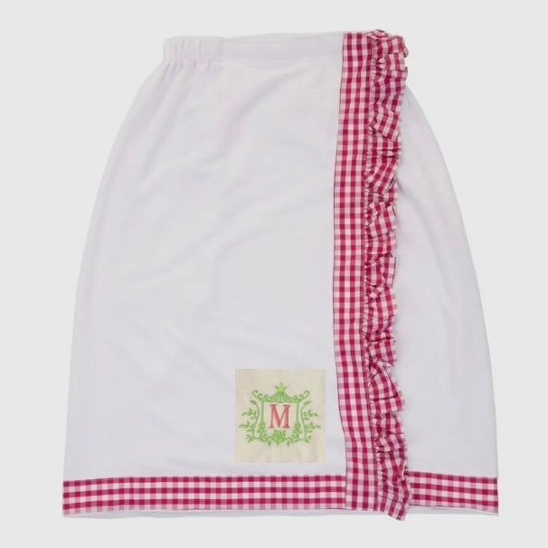 Pink Towel Wrap