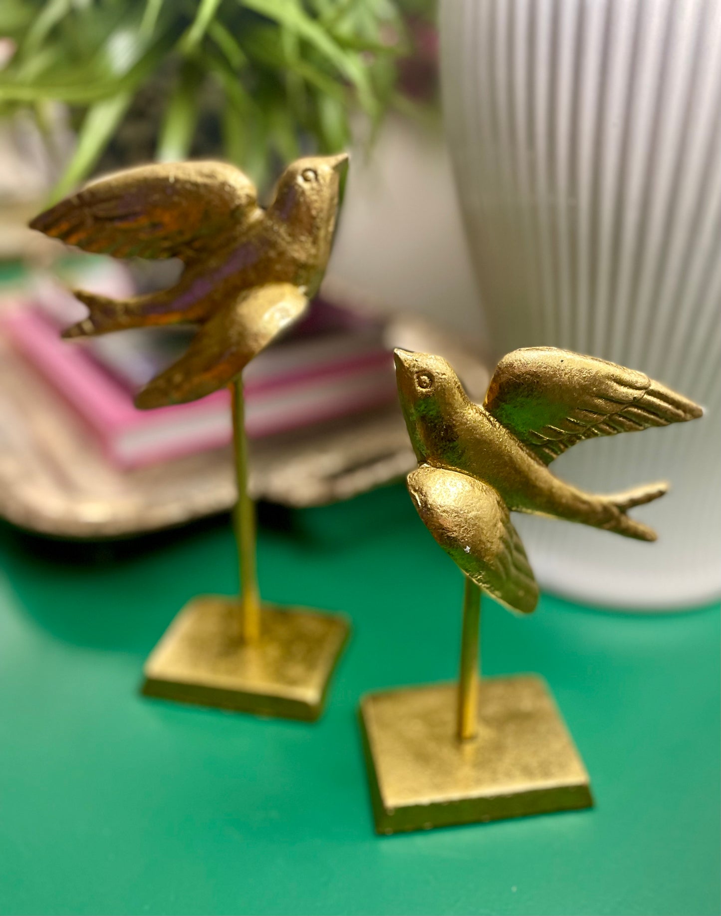 Gold Bird Figurine