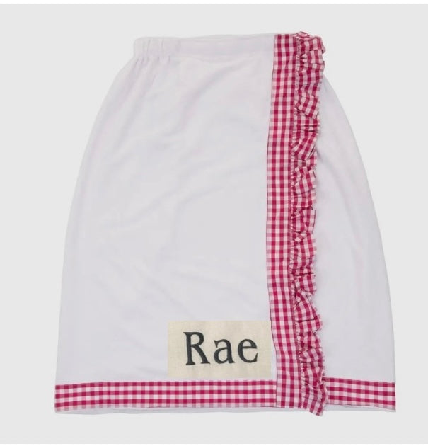 Pink Towel Wrap
