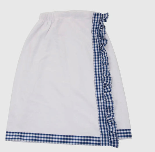 Blue Towel Wrap