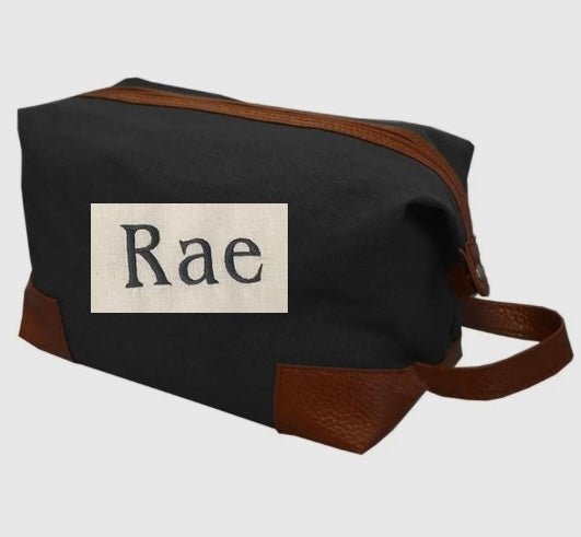 Black Dopp Kit