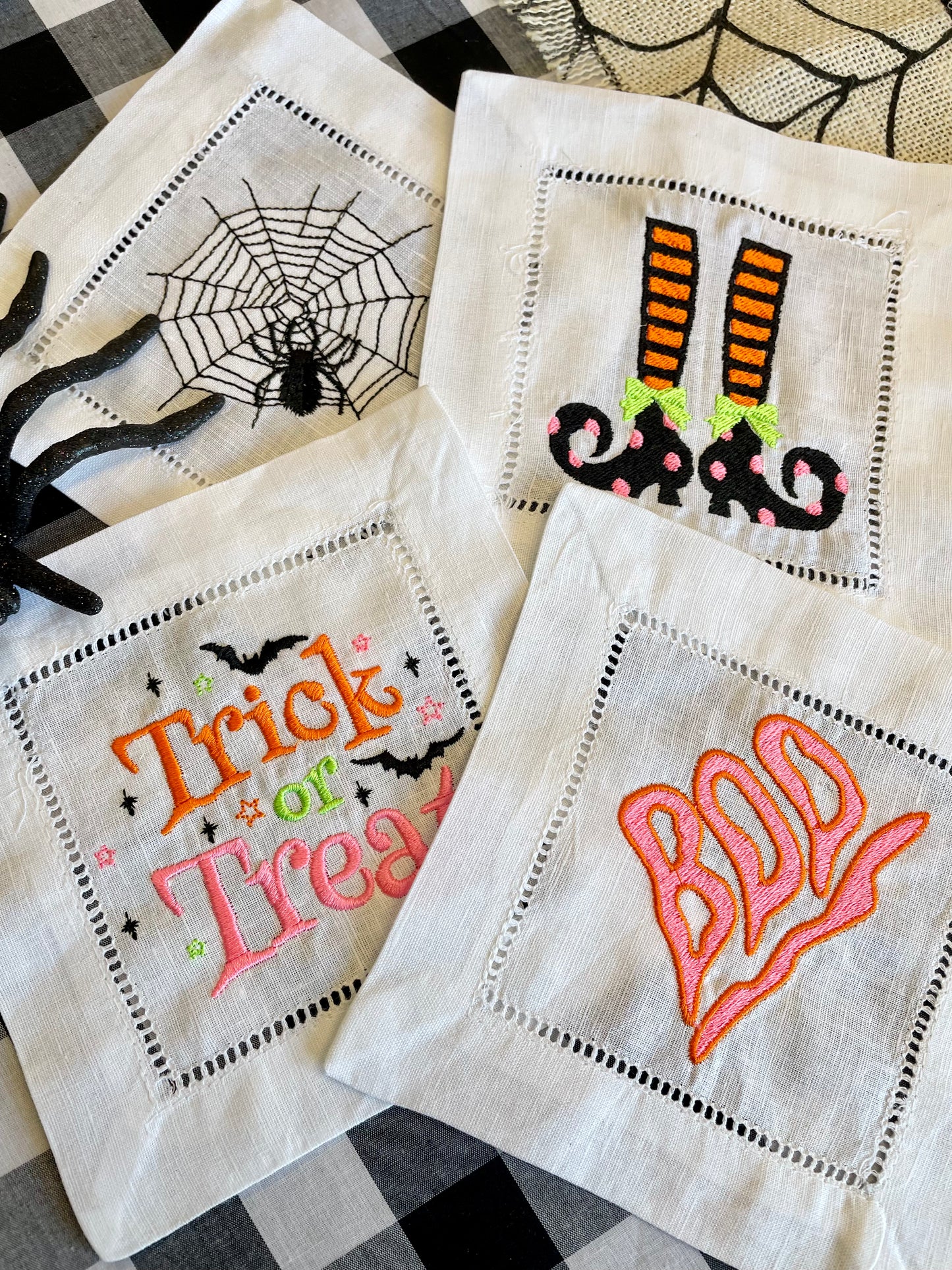 Halloween cocktail napkin set