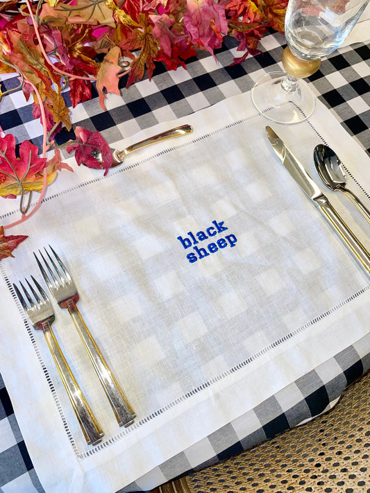 Irreverent placemats