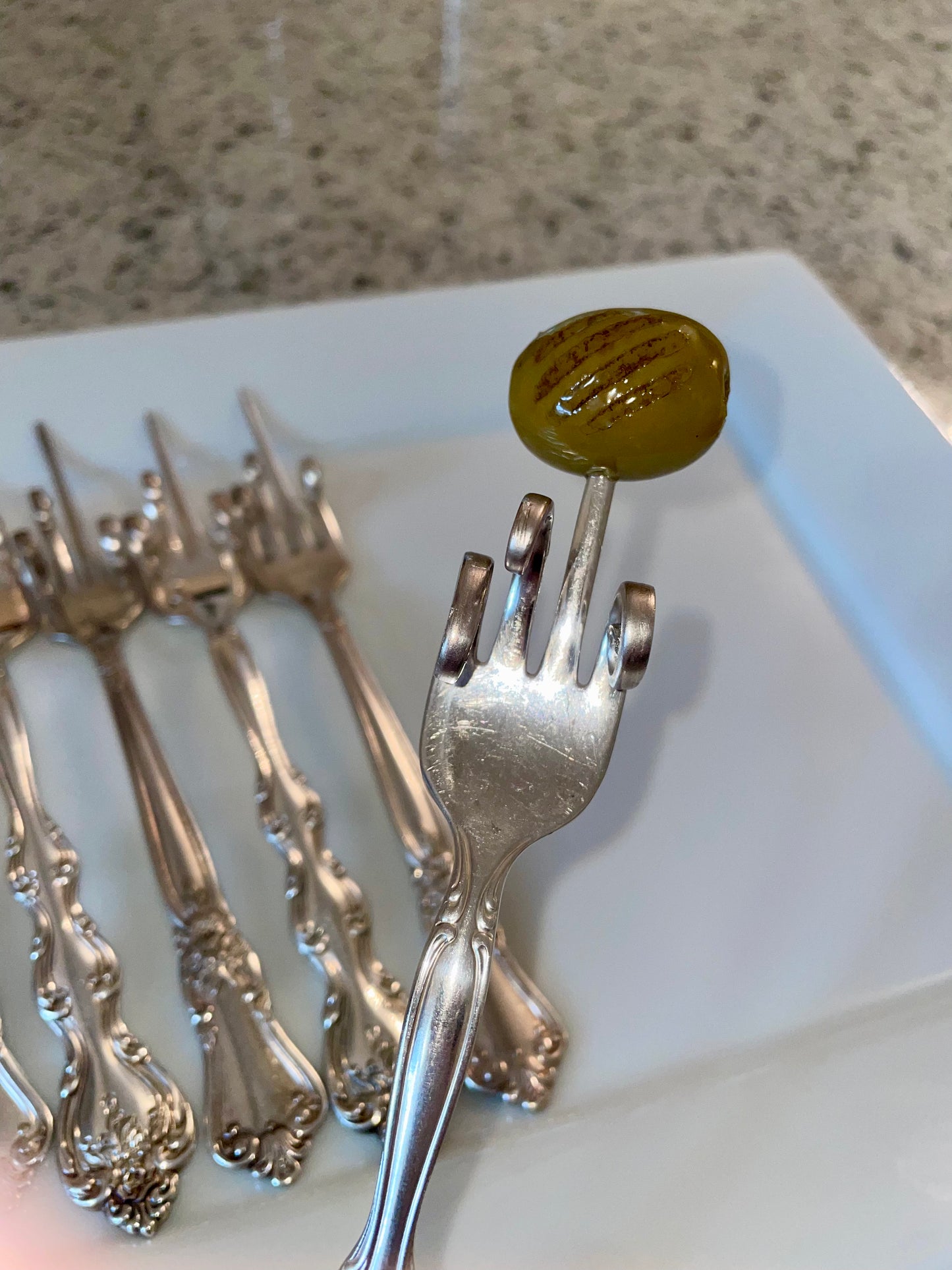 Inappropriate Olive Fork