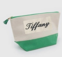 Green Cosmetic Bag