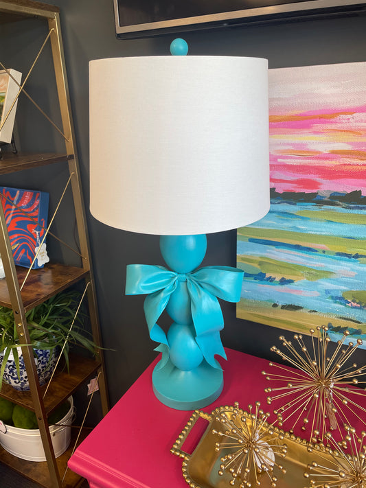 Preppy Bow Lamp