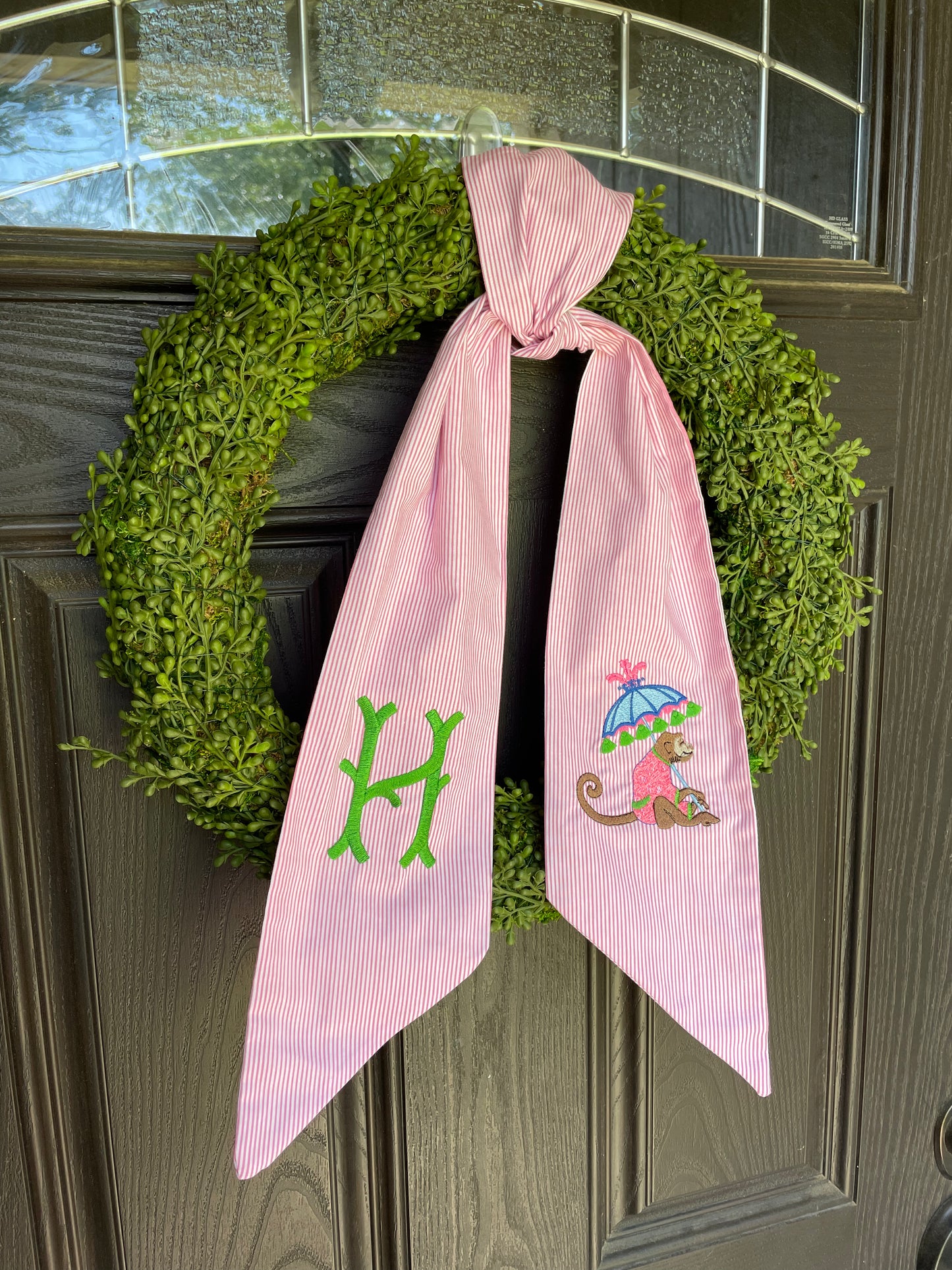 Wreath Sash