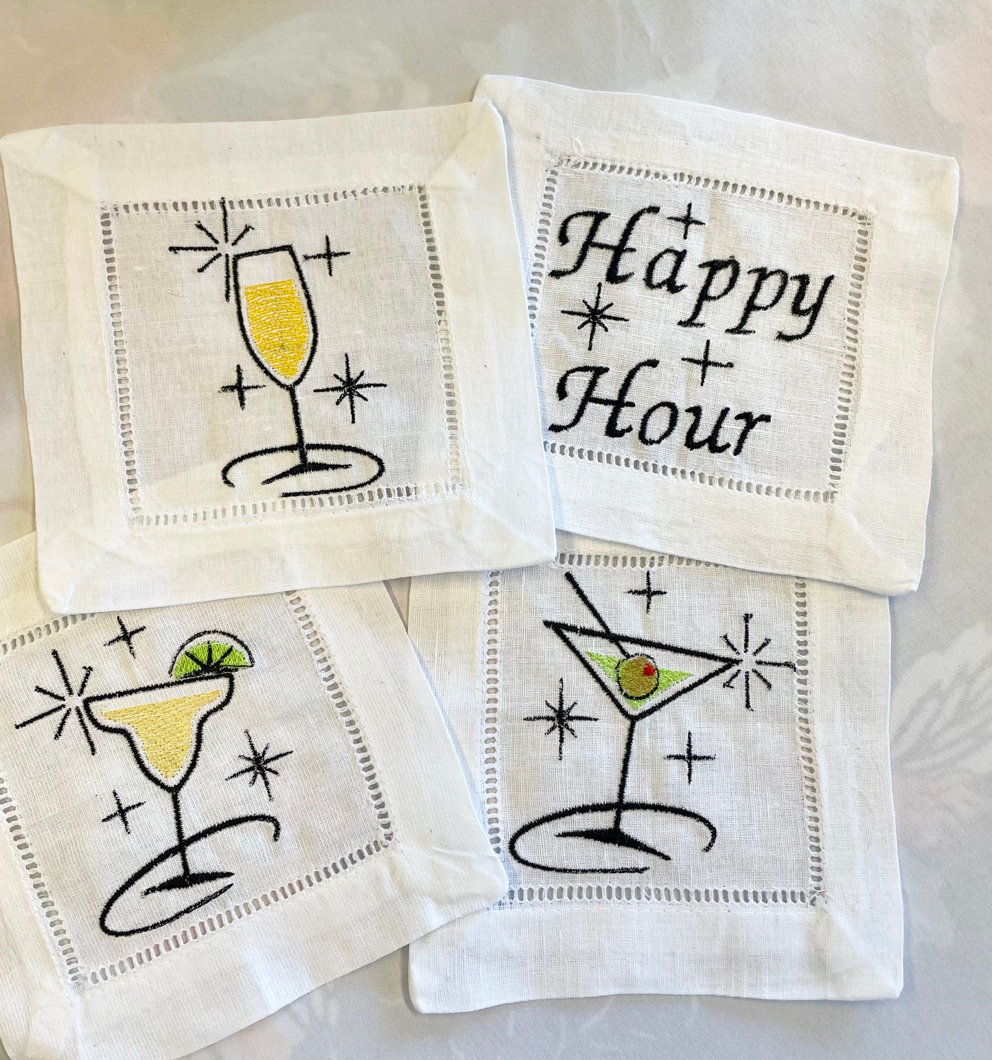 Cocktail Napkin set