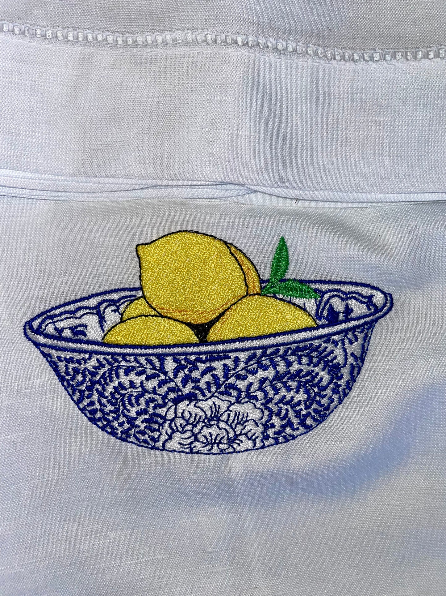 Embroidered Tea Towel