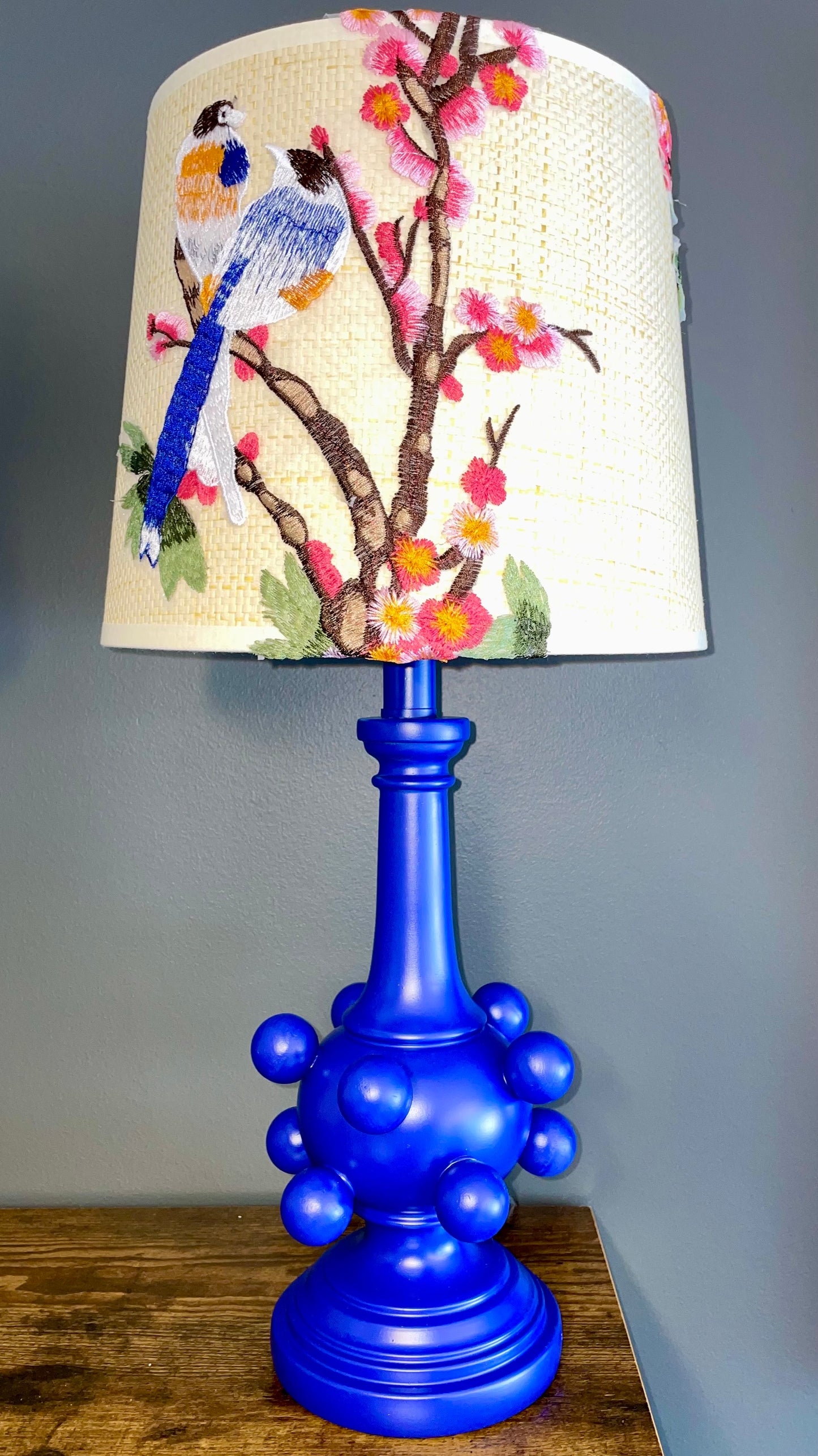 Blue Bird Lamp