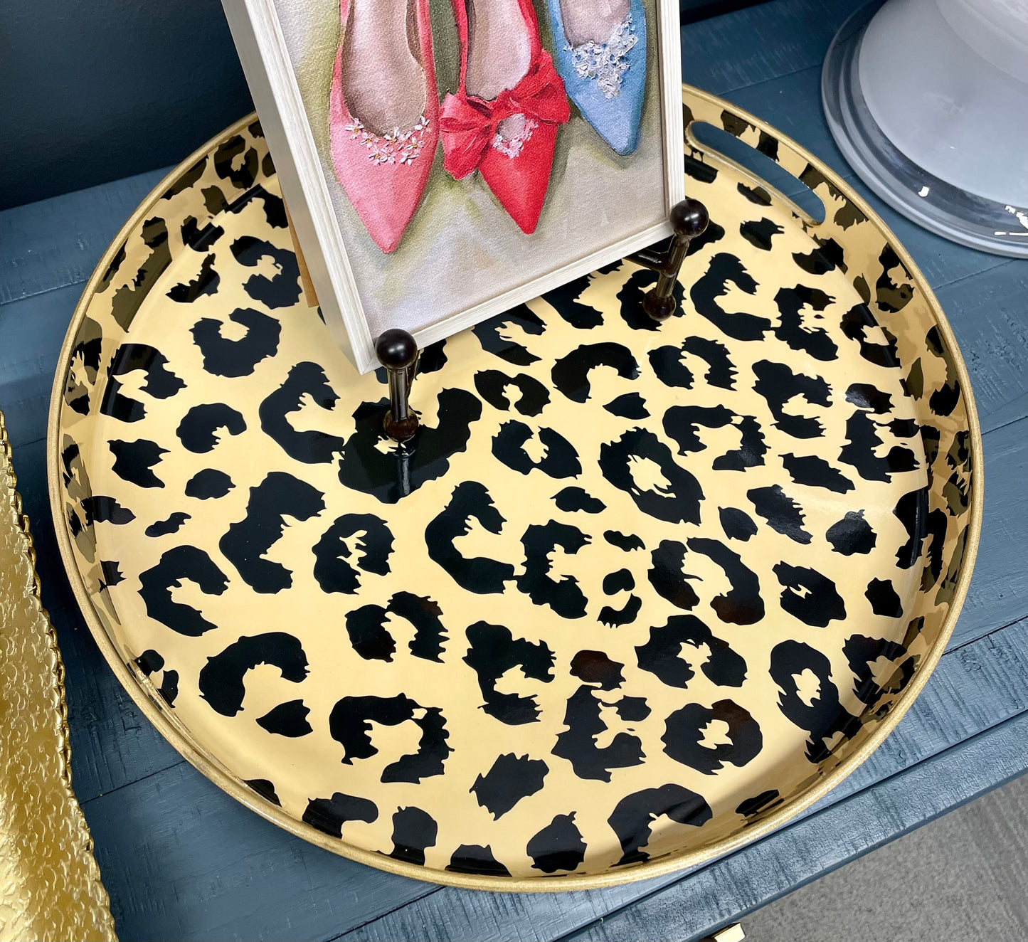 Leopard Tray