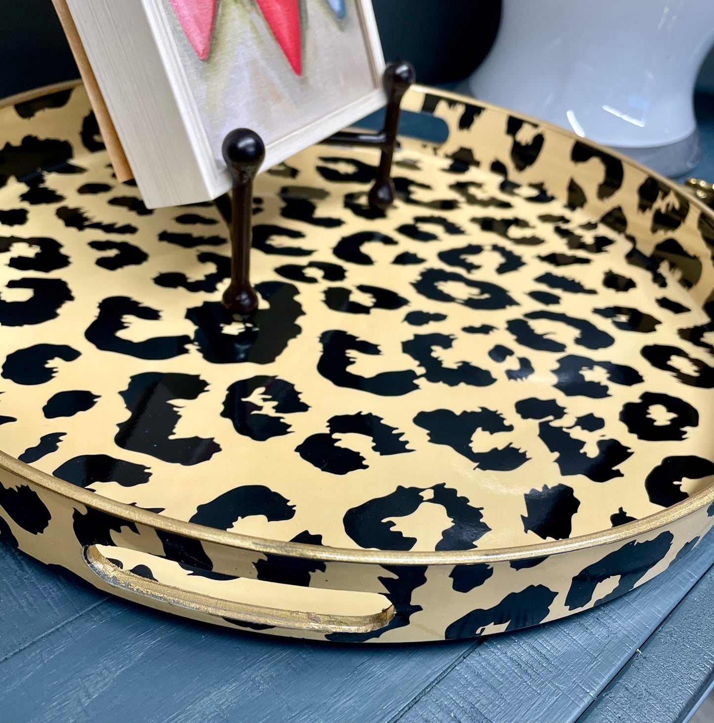 Leopard Tray